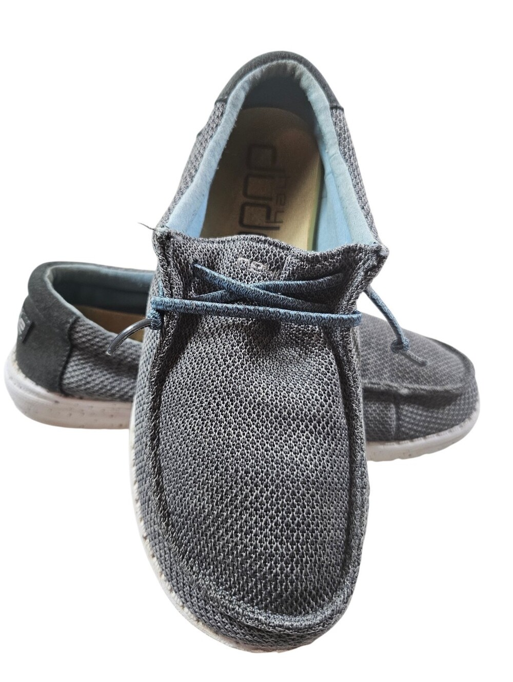Hey Dude Wally Sharkskin Slip On Sox Shoes In Youth 6/7